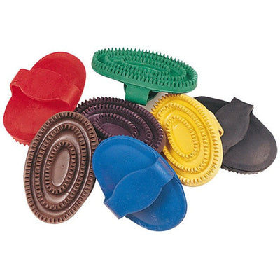 Curry Comb Rubber Stc Large-STABLE: Grooming-Ascot Saddlery
