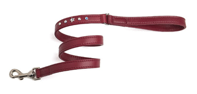 Da Vinci Caterina Leash 2.0 Black 110cm-Dog Collars & Leads-Ascot Saddlery