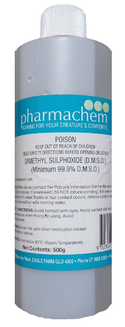 Dmso Pharmachem 500gm-STABLE: First Aid & Dressings-Ascot Saddlery