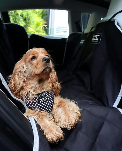 Doog Car Seat Cover Black-Dog Accessories-Ascot Saddlery