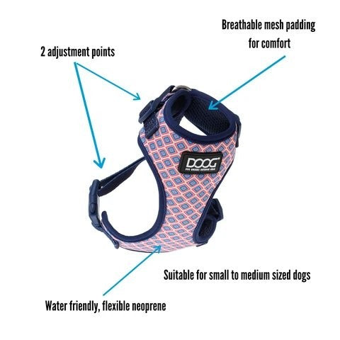 Doog Dog Harness Neoflex Pongo-Dog Collars & Leads-Ascot Saddlery