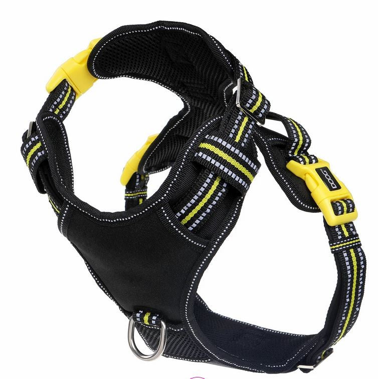 Doog Dog Harness Neotech Neon Bolt-Dog Collars & Leads-Ascot Saddlery