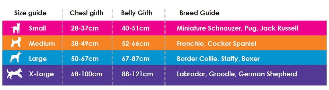 Doog Dog Harness Neotech Neon Lady-Dog Collars & Leads-Ascot Saddlery