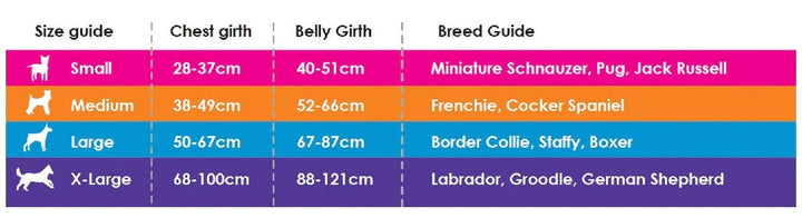 Doog Dog Harness Neotech Neon Lady-Dog Collars & Leads-Ascot Saddlery