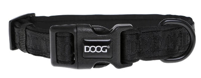 Doog Neosport Neoprene Dog Collar Black-Dog Collars & Leads-Ascot Saddlery