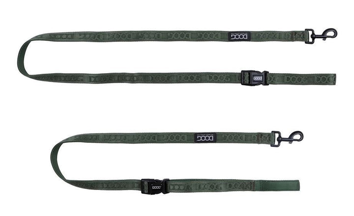 Doog Neosport Neoprene Dog Leash Clip It Green Extra Large-Dog Collars & Leads-Ascot Saddlery