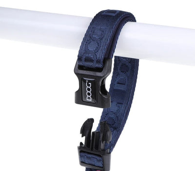 Doog Neosport Neoprene Dog Leash Clip It Navy Extra Large-Dog Collars & Leads-Ascot Saddlery