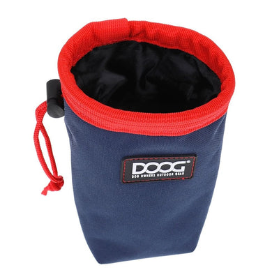Doog Treat Pouch Navy & Red Mini-Dog Walking-Ascot Saddlery