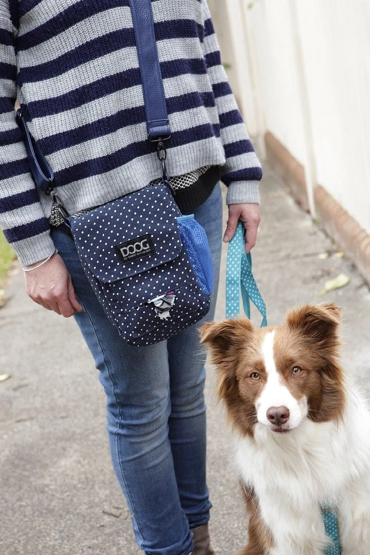 Doog Walkie Bag Shoulder Black-Dog Walking-Ascot Saddlery