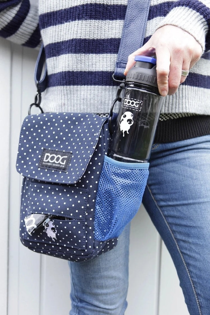 Doog Walkie Bag Shoulder Black-Dog Walking-Ascot Saddlery