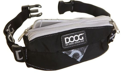 Doog Walkie Belt Stretch Black Mini-Dog Walking-Ascot Saddlery