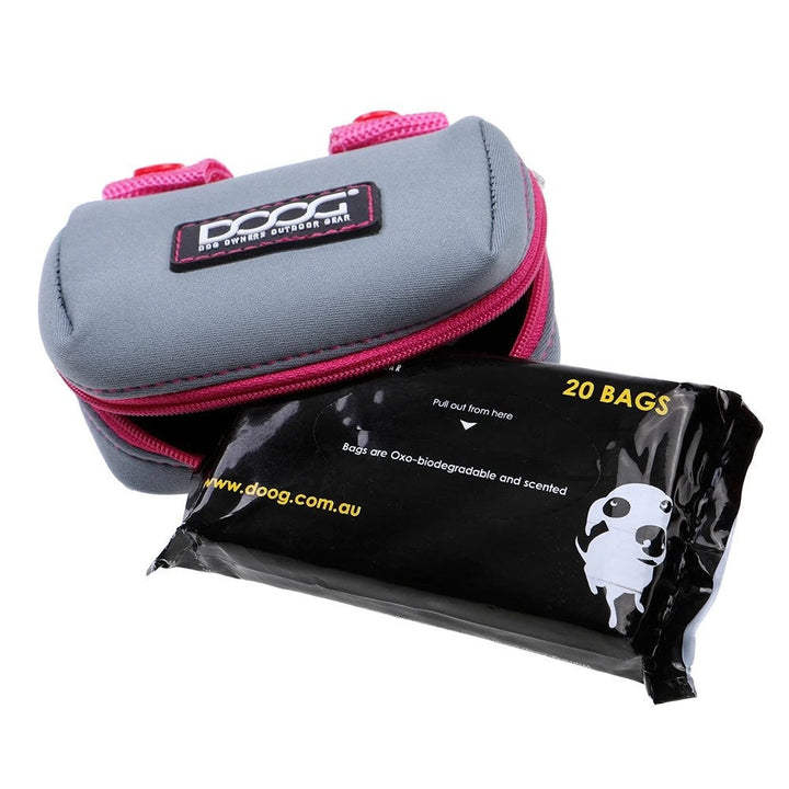 Doog Walkie Pouch Grey-Dog Walking-Ascot Saddlery