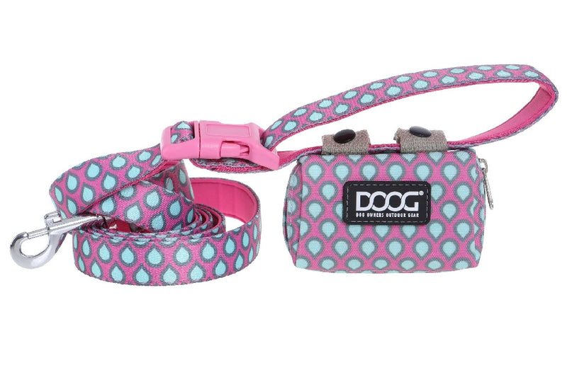 Doog Walkie Pouch Luna Pink With Tear Drops-Dog Walking-Ascot Saddlery