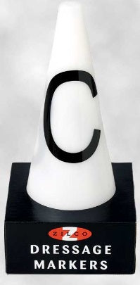 Dressage Arena Cones 4 Piece-STABLE: Jumps & Markers-Ascot Saddlery