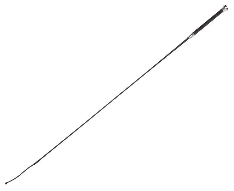 Dressage Whip Bling 110cm Black-RIDER: Whips-Ascot Saddlery