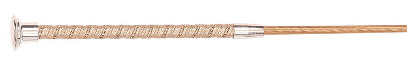 Dressage Whip Bling Wrap 110cm Gold-RIDER: Whips-Ascot Saddlery