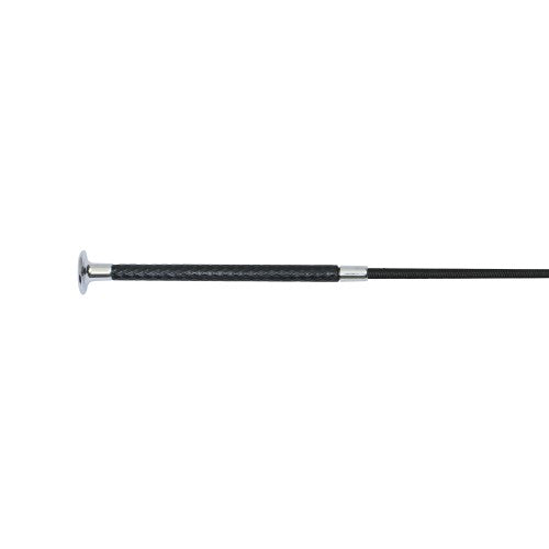 Dressage Whip Gel Grip Showmaster Black-RIDER: Whips-Ascot Saddlery