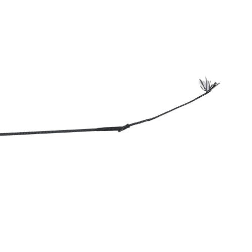 Dressage Whip Gel Grip Showmaster Black-RIDER: Whips-Ascot Saddlery