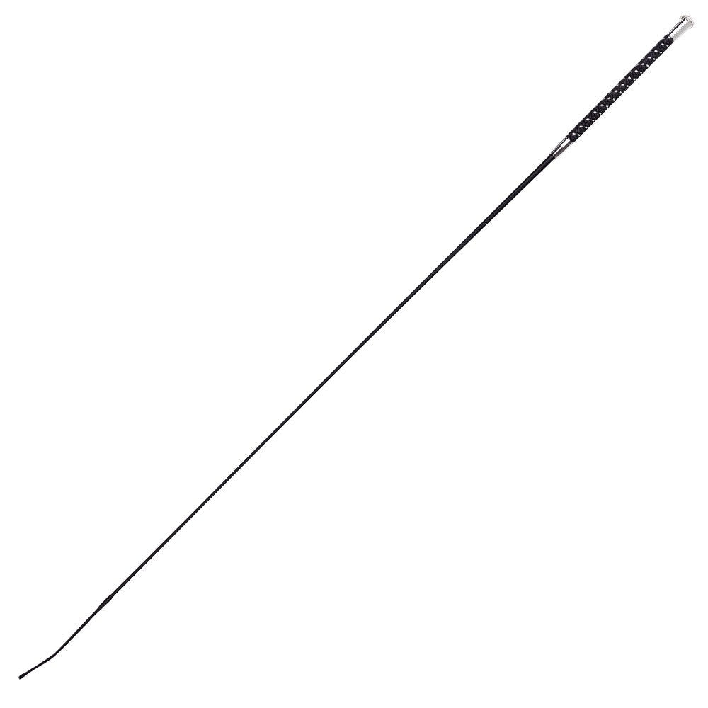 Dressage Whip Paris 110cm Black-RIDER: Whips-Ascot Saddlery