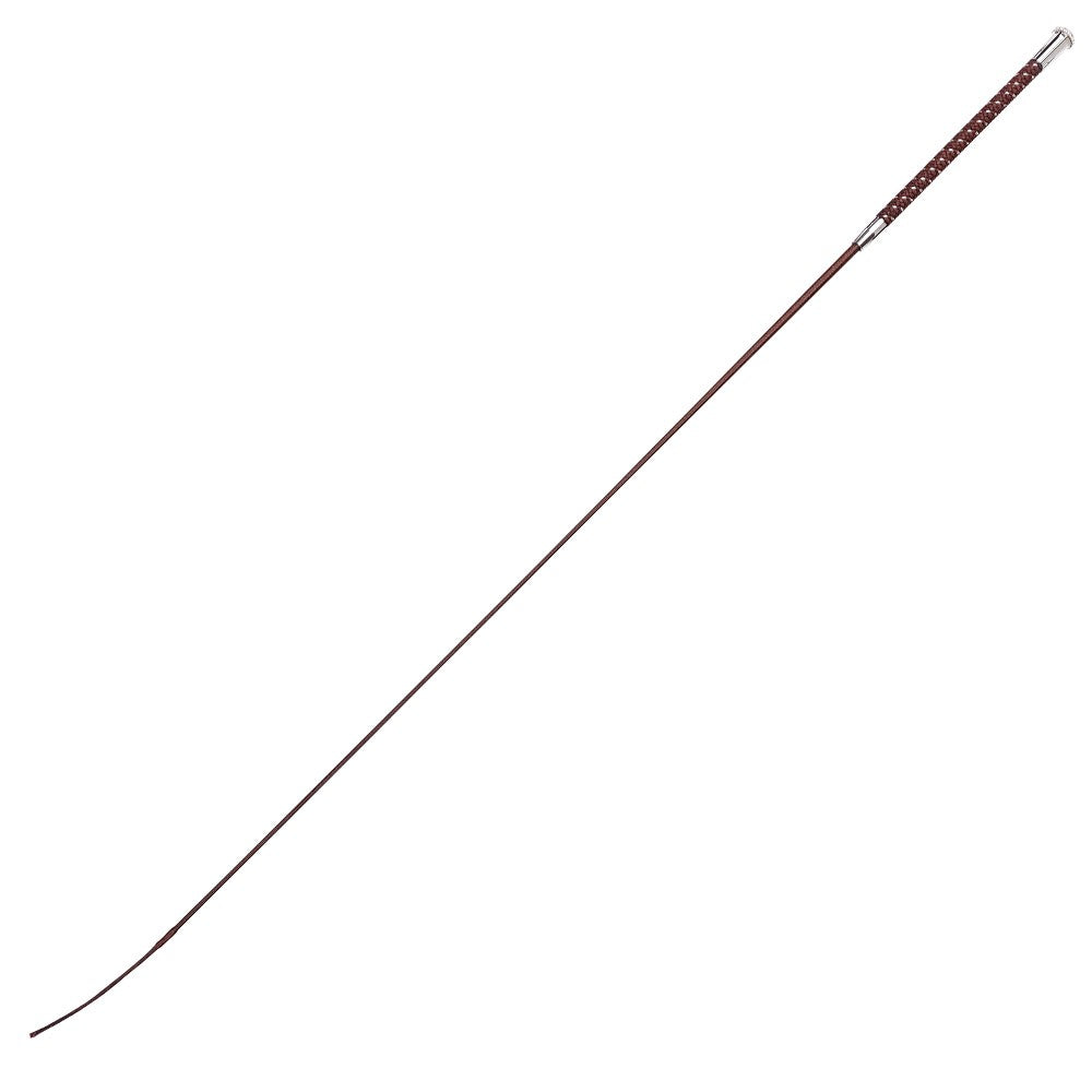 Dressage Whip Paris 110cm Brown-RIDER: Whips-Ascot Saddlery