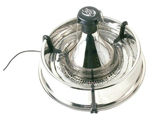 Drinkwell Pet Fountain 360 Degrees Stainless Steel-Dog Accessories-Ascot Saddlery