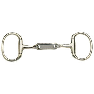 Eggbutt Dr Bristol Mouth Stainless Steel-HORSE: Bits-Ascot Saddlery