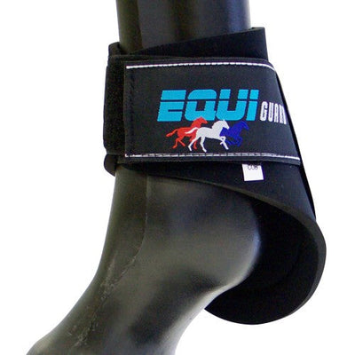 Equiguard Fetlock Hind Boots Black-HORSE: Horse Boots-Ascot Saddlery