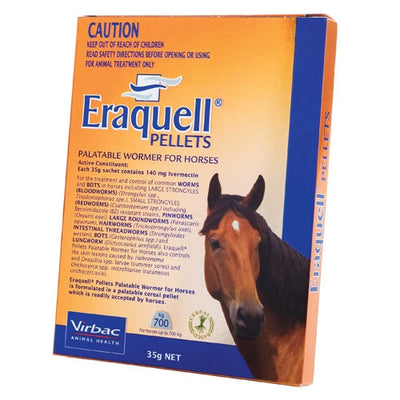 Eraquell Wormer & Boticide Pellets 35gm Virbac-STABLE: Wormers-Ascot Saddlery