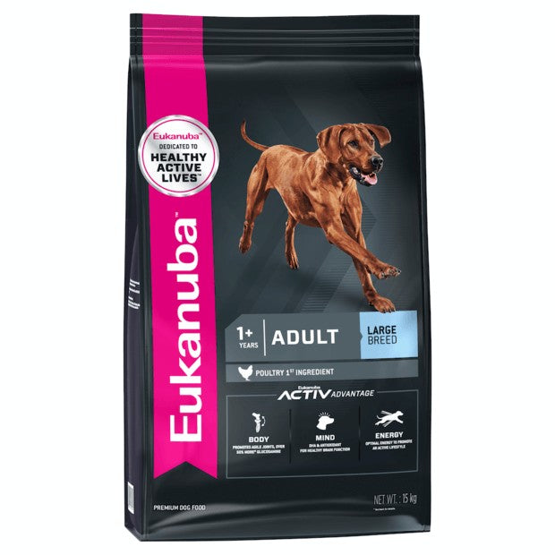 Eukanuba Dog Adult Large Breed 15kg-Dog Food-Ascot Saddlery