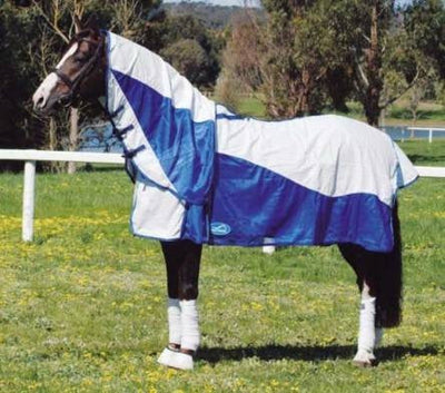 Eurohunter Airflow Neck Rug-RUGS: Summer Rugs, Neck Rugs & Hoods-Ascot Saddlery