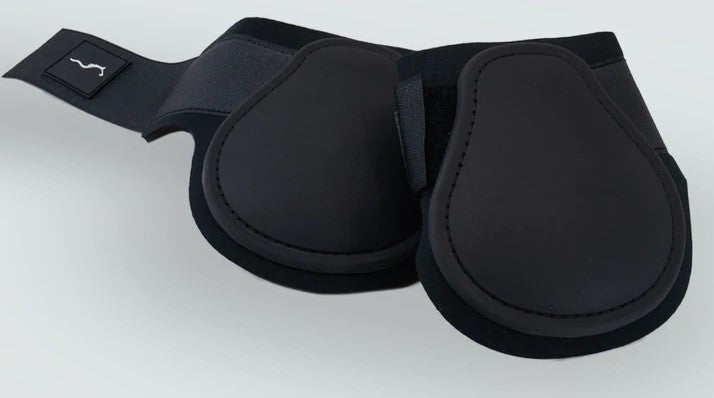 Eurohunter Horse Boots Fetlock Black-HORSE: Horse Boots-Ascot Saddlery