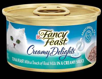 Fancy Feast Creamy Delights Tuna Grilled 85gm-Cat Food & Treats-Ascot Saddlery