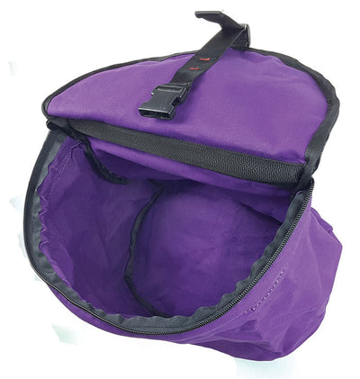 Feed Bag Collapsible Purple-STABLE: Feed Bins & Hay Bags-Ascot Saddlery