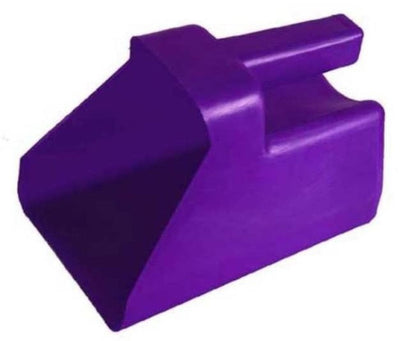 Feed Scoop Plastic Closed-STABLE: Stable Equipment-Ascot Saddlery