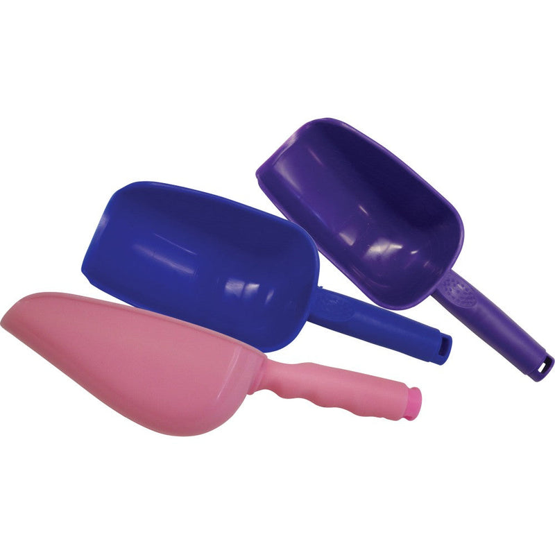 Feed Scoop Plastic Open Small Blue-STABLE: Stable Equipment-Ascot Saddlery