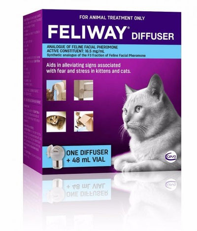 Feliway Diffuser & Refill 48ml-Cat Potions & Lotions-Ascot Saddlery
