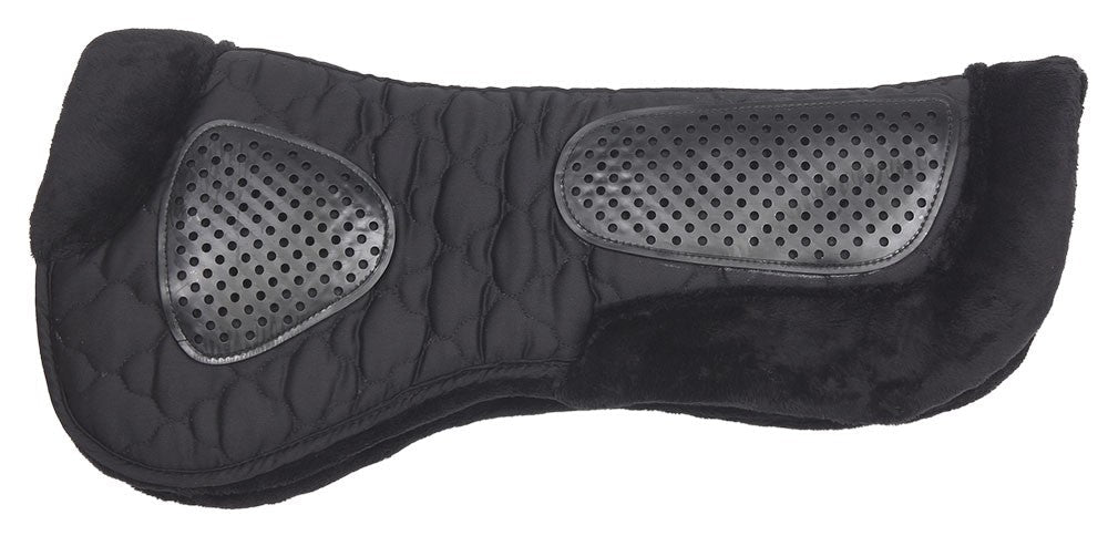 Fleece & Gel Half Pad-HORSE: Wither & Back Pads-Ascot Saddlery