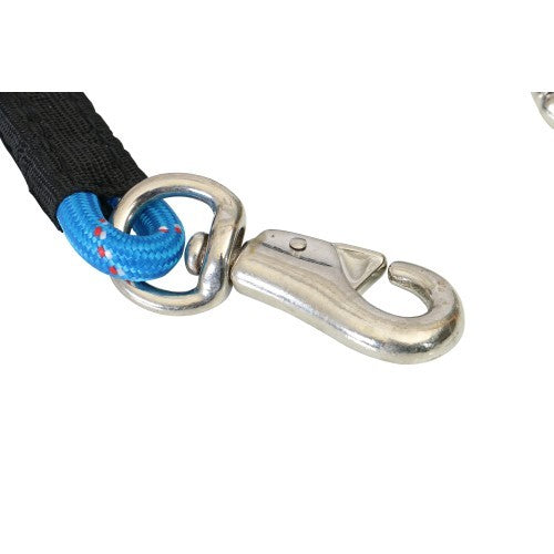 Float Tie Bungee 50cm Black-HORSE: Leads & Snap Hooks-Ascot Saddlery