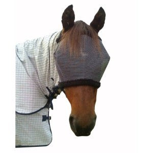 Fly Mask Citronella Scented Black-HORSE: Flyveils & Bonnets-Ascot Saddlery