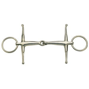 Fm Ring Snaffle Jointed Mouth Stainless Steel-HORSE: Bits-Ascot Saddlery