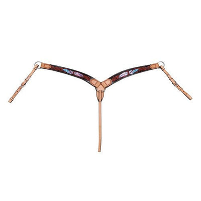 Fort Worth Pink Apache Breastcollar-HORSE: Stock & Western-Ascot Saddlery