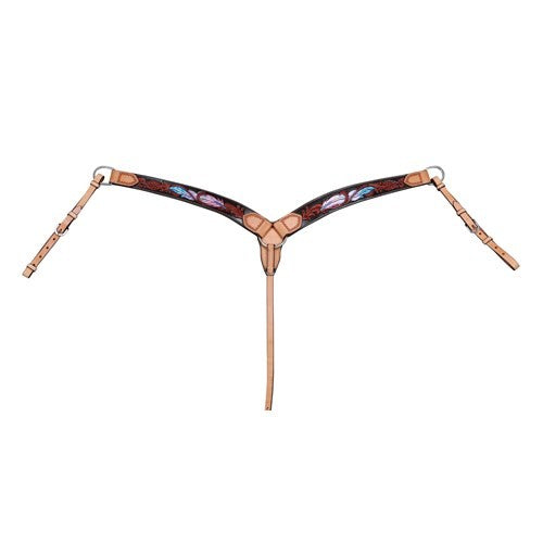 Fort Worth Pink Apache Breastcollar-HORSE: Stock & Western-Ascot Saddlery