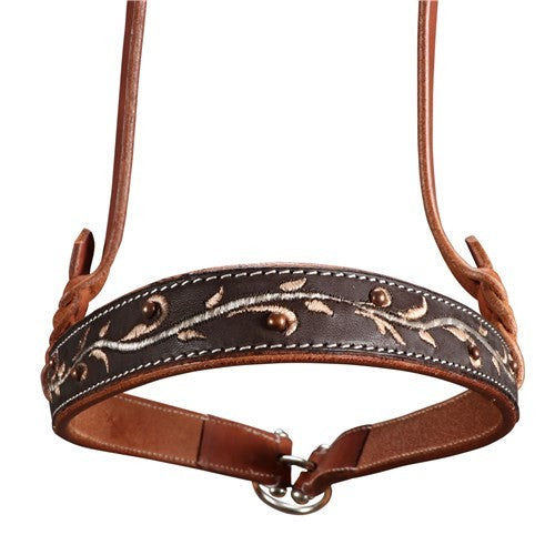 Fort Worth Rustic Beauty Noseband-HORSE: Stock & Western-Ascot Saddlery