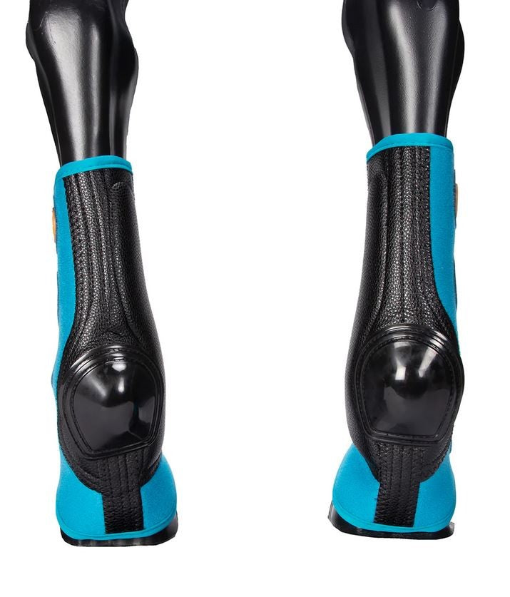 Fort Worth Skid Boots Standard Turquoise-HORSE: Horse Boots-Ascot Saddlery