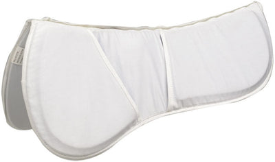 Gel Lite Deluxe Pad White-HORSE: Wither & Back Pads-Ascot Saddlery