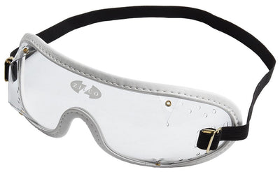 Goggles Zilco Clear White Trim-RIDER: Glasses & Goggles-Ascot Saddlery