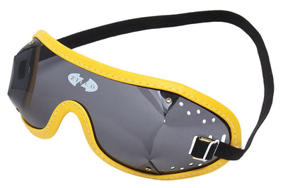 Goggles Zilco Smoke Yellow Trim-RIDER: Glasses & Goggles-Ascot Saddlery