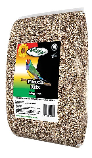 Green Valley Bird Seed Finch 5kg-Bird Food & Treats-Ascot Saddlery