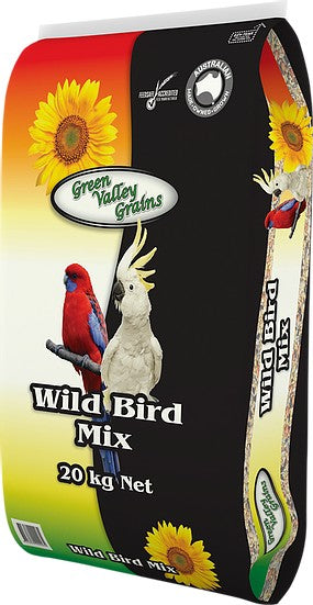 Green Valley Bird Seed Wildbird 20kg-Bird Food & Treats-Ascot Saddlery