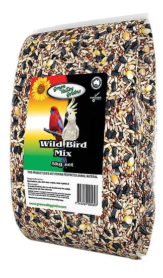 Green Valley Bird Seed Wildbird 5kg-Bird Food & Treats-Ascot Saddlery
